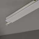 LazBlinds No Drill Zebra Blinds for Windows 34" W x 64" H, White