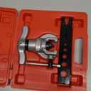 Wostore Tubing Flaring Tool Kit - 7 Dies for Eccentric Flares on 3/16-3/4 inch Copper Pipes - Ideal for Refrigeration HVAC Plumping Work