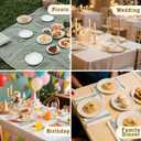 150 PCS Sage Green Plastic Silverware Heavy Duty Utensil Sets Include 50 Disposable Forks, 50 Knives, 50 Spoons for Birthday, Baby Shower, Picnic, Spring Party, Wedding