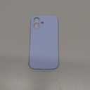 Miracase Compatible with iPhone 16 Case, [Soft Anti-Scratch Microfiber Lining], Compatible with MagSafe, Liquid Silicone Case Shockproof Drop Protection Phone Case for 16,Light Purple