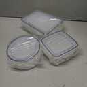 FOOD S16 Piece Food Storage Set Includes Air-Tight Locking Lid s TORAGE SET 16 PCS