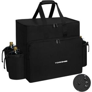 Big Heater Carry Bag Compatible with Mr. Heater Big Buddy Heater, Water Resistant Buddy Propane Heater Carrying Case, with Multiple Pockets and Anti-Slip Bottom