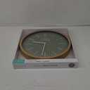 La Crosse Clock 404-3041D 16-inch Ellwood Analog Quartz Wall Clock