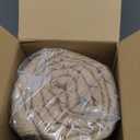 HOMERILLA Reversible 3 Cushion Couch Cover for Dogs Water Resistant Washable Pets Furniture Protector Sofa Cover with Elastic Straps (68" Sofa, Chocolate/Beige)