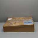 31.5" Gold Chandelier, 5-Light Brass Modern Chandeliers with White Fabric Shade, Classic Farmhouse Ceiling Light Fixture, Adjustable Pendant Light for Kitchen Island Dining Room Bedroom Entryway Foyer