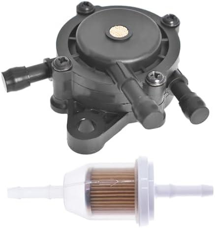 2 Pack munirater Fuel Pump 24 393 04-S 24 393 16-S Replacement for 808656 808492 49040-7001 49040-0769 CH17-CH25 CV17-CV25 CH730-CH740 CV730-CV740 17HP-25HP Engine Lawn Mower Tractor