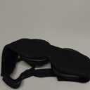 2026 Upgraded Sleep Mask for Dry Eyes  100% Blackout Adjustable Eye Mask & Moisture Goggles  Soft & Comfortable Reusable Sleeping Mask for Men & Women  Ideal for Travel  Black