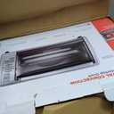 Black+Decker Countertop Convection Toaster Oven, 8 One-touch Cooking Functions, Stainless Steel, Extra-deep Interior
