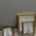 upsimples 10 Pack Picture Frames Collage Wall Decor for Mounting or Tabletop Display, Photo Gallery Frame Set for Family, Multi Sizes Including 8x10, 5x7, 4x6, Gold