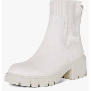 Women's Chelsea Boots Fashion Slip on Platform Ankle Boots Lug Sole Chunky Booties
Size 10