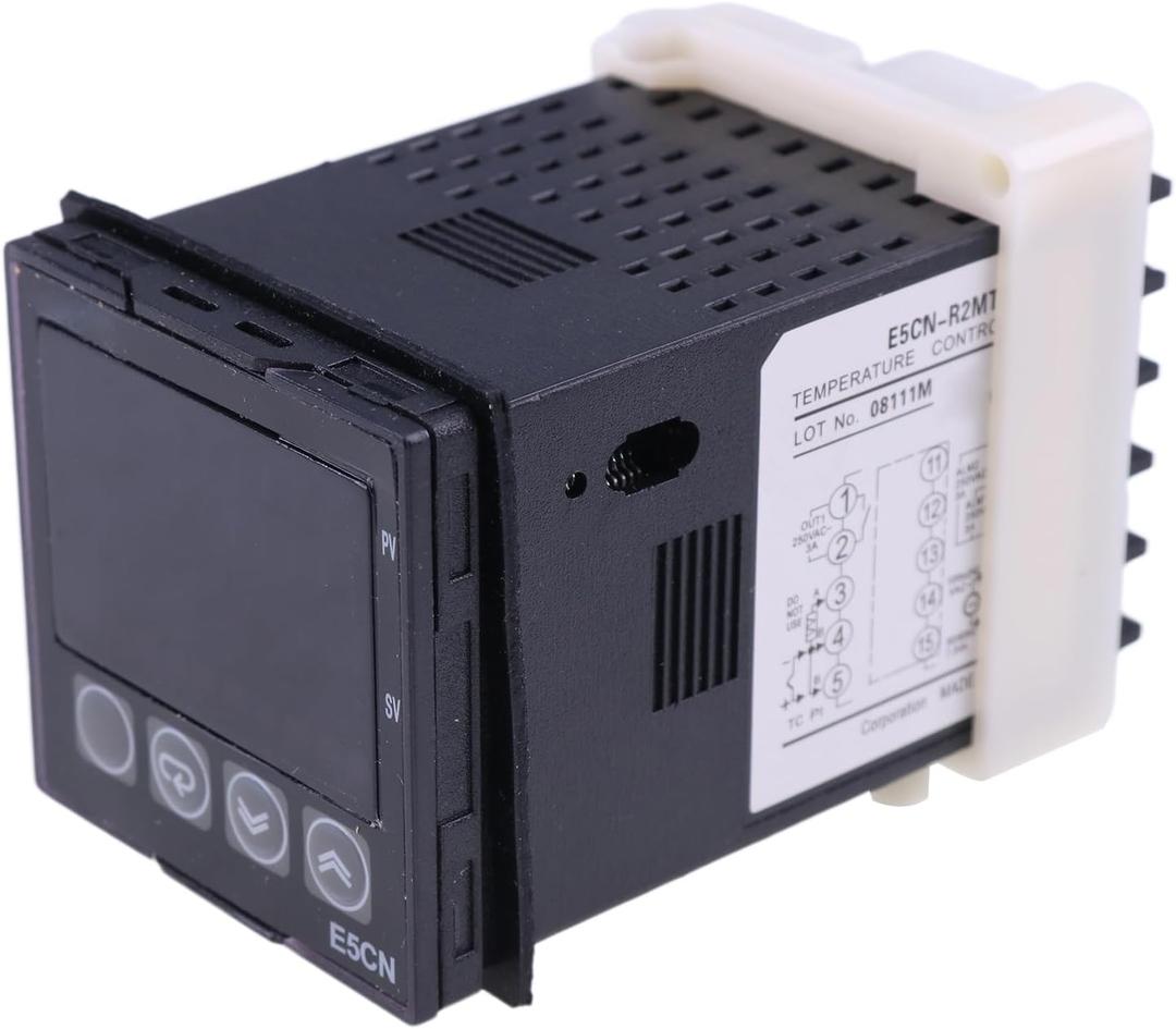 100-240VAC Digital LCD Screen Temperature Controller E5CN-R2MT-500 Compatible with OMRON PV Display Indicator