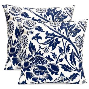 6 x Modern Decorative Boho Farmhouse Throw Pillow Covers 16x16 Inch Set of 2