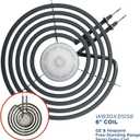 GE Appliances and Hotpoint Range 6" Surface Element/Coil Burner, WB30X31058
