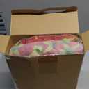 100 Pcs Flowers Long Stem Artificial Rose, 3.2 Inches Silk Rose Head Flowers Fake for Wedding Bridal Bouquet Home Floral Decor DIY Centerpieces Arrangements Party Tables Decorations (Red)