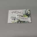 Canopy Street Save The Date Greenery Floral Postcards / 50 Beautiful Mailing Postcards / 6" x 4" Botanical Wedding Fill In Note Cards