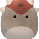 Squishmallows Original 14-Inch Ainhoca Grey Ankylosaurus - Large Ultrasoft Official Jazwares Plush