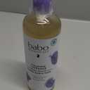 BABO Botanicals Calming Lavender 2-in-1 Bubble Bath & Wash - Relaxing Chamomile & Lavender - EWG Verified- Vegan- for All Ages- Scented with Lavender Essential Oil - 1 or 2-Pack