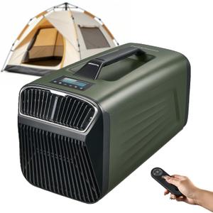 Outohome 5200 BTU Portable Camping Air Conditioner, Low Power 4-in-1 Portable AC Unit for Indoor & Outdoor Use, Fast Cooling Solution for Tent, RVs, Trucks, Vans, Cars, Small Warehouses and Pet Houses
