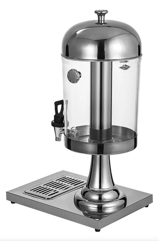 8L Jug Stainless Steel Drink Dispenser Juice Beverages Buffet Silver 3 Pack