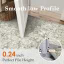 4x6 Area Rug Washable Vintage Neutral Entryway Living Room Carpet Indoor Office Non Slip Taupe Entrance Distressed Low Pile Retro Accent Throw Rug for Dining Room Bathroom Bedroom Laundry