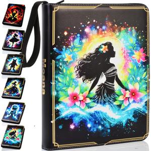 Binder Compatible with Lorcana Cards 990 Pockets Collectible Card Holder for Sports Cards and other TCG Trading Cards with 55 Sleeves(LOR-2)