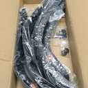 10L0L Golf Cart Front Rear Fender Flares for Yamaha G14, G16, G19, G22, with Metal Hardware, Set of 4(Not fit modified models)
