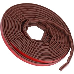 Door Sealing Strip, 6m Sealing Strip, Silicone Rubber Self Adhesive Weather Stripping Indoor Weather Stripping Door Strip for, Weather Stripping (I-Shaped Width 10*Height 6mm)