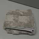 GRANNY SAYS Bathroom Rugs Non Slip Washable, Extra Soft & Water Absorbent Bath Mats for Bathroom, Plush Shaggy Bath Carpet, Grey Waffle Bath Mat Quick Dry for Tub & Shower, 16" x 24"