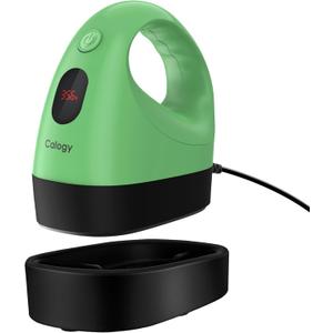 Calogy Mini Heat Press, Heat Transfer Machine, Constant Temp Control, Insulated Safety Base, Fits for Crafts, T-Shirt, Hat, Cap, Pillows (Pomelo Green)