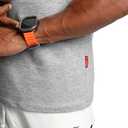 Casual Short Sleeve Crew Neck Classic Wicking Breathable Fitness Muscle Athletic T Shirts Men (Gray, XXXL)