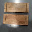 Hanging Shelves for Wall – Rustic Mango Wood Wall Shelves Set of 2 (15×6 in) | Floating Shelves for Bedroom, Bathroom, Kitchen & Living Room | Wall Shelf for Books, Plants & Bathroom Decor