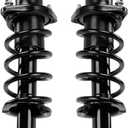 Rear Struts Assemblies w/Coil Spring Shock Absorbers Replacement for Honda Civic 2001 2002 2003 2004 2005 1.7L 171340R 171340L (Set of 2)