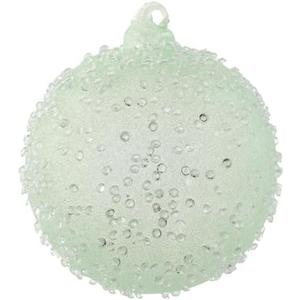 Karma, Christmas Hanging Ornament, Crystal Beaded Glass Ball Ornament Mint