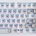 GMK104 Barebones Keyboard Kit with Screen&Knob,QMK/VIA Programmable BT5.0/2.4GHz/Type-C Tri-Mode Gasket Mounted Hot Swap RGB Backlit Full Size Custom PCB Kit DIY Mechanical Keyboard for Win/Mac(White)