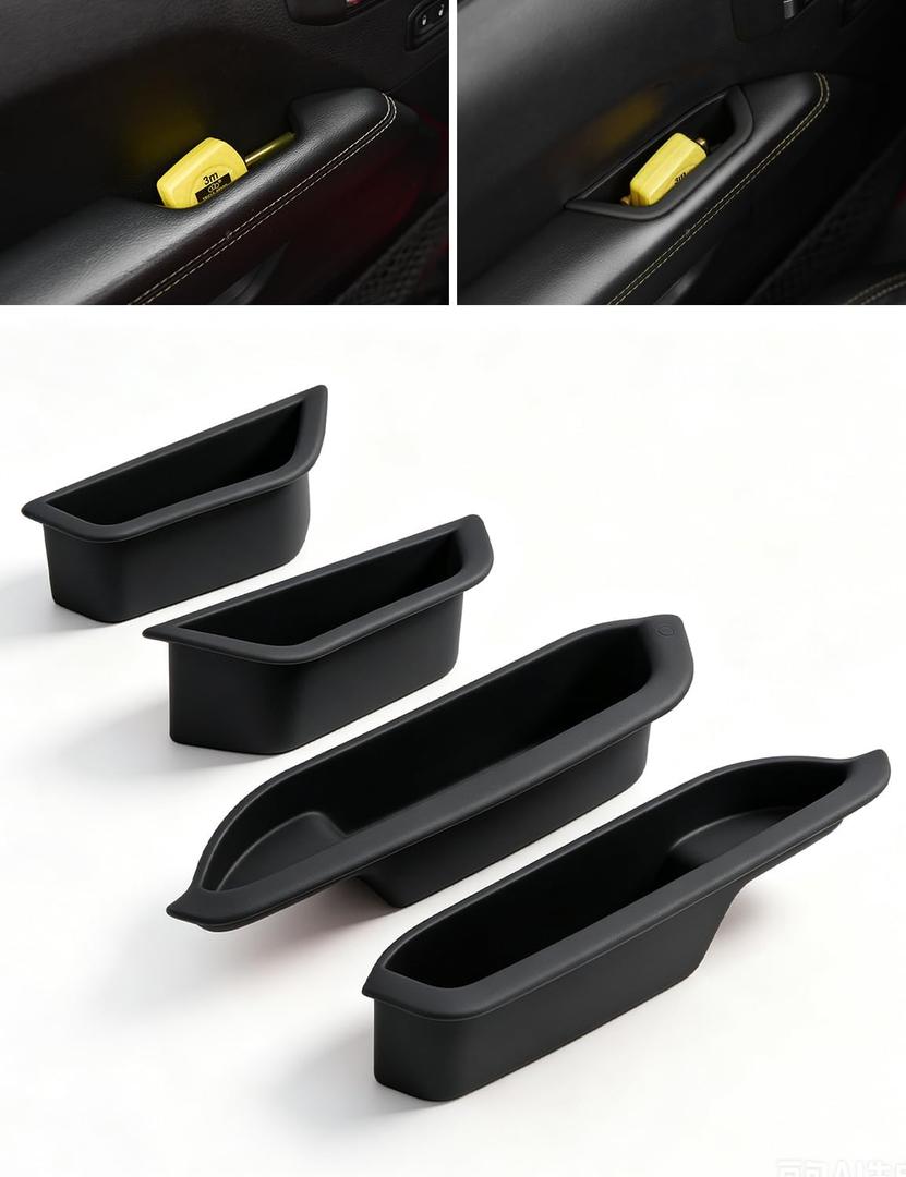JROAD Door Handle Storage Box for Jeep Wrangler JL/JLU & Gladiator JT
