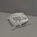 Garage Door Weather Stripping, 40FT White Garage Door Side and Top Seal Trim, Universal Adhesive Backed Garage Door Rubber Seal Strip Replacement with Nails