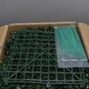 Artificial Grass Wall Panel,10"x 10"(24P) 4-Layer Leaf UV-Anti Greenery Faux Boxwood for Indoor,Outdoor Patio Balcony Privacy & Ivy Fence Covering Privacy, Garden, Backyard Wall Backdrop Decor