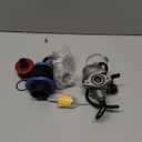 Carburetor Carb Air Filter Adapter Kit (Red), Replacement for Coleman Mini Bike CT100U CC100X 98cc Gasoline Engine Replacement for Massimo Mini Bike MB100