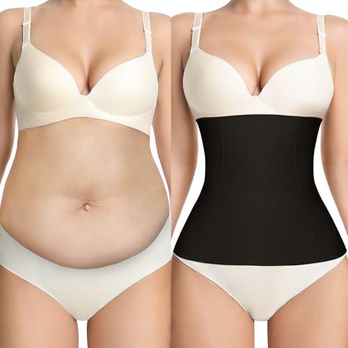 sellto Waist Trainer for Women Tummy Control Postpartum Recovery Belt Waist Cincher Body Shaper Small