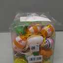 Garma 36 PCS Easter Hanging Plastic Eggs Decorations Colorful Eggs Painted Ornaments with Bow, Easter Tree Ornaments Decor for DIY Crafts Party Favor Home Decor Pascua Exchange Gifts