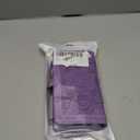 Asuwish Phone Case for Samsung Galaxy S22 Plus S22+ 5G Zipper Wallet Detachable Cell Cover with Tempered Glass Screen Protector Strap Flower Card Holder Slot S22+5G S22plus 22S + S 22 22+ Women Purple