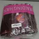 Pre stretched Braiding Hair 30 Inch 8 Packs Professional Hair Extensions Synthetic Braid Hair Crochet Braids Soft Yaki Texture Hot Water Setting(30",burgundy)