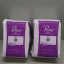 Poise Incontinence & Postpartum Pads for Bladder Leaks, 5 Drop Maximum Absorbency, Long Length, 84 Count