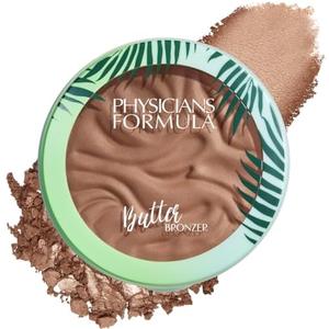 Physicians Formula Murumuru Butter Bronzer, Moisturizing, Nourishing Murumuru Butter for Silky Glow, Dermatologist Tested, Hypoallergenic, Vegan & Cruelty-Free - Deep Bronzer