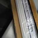 UNISHADES No Drill Top Down Bottom Up Roman Shades for Windows, 37" W x 64" H, Natural