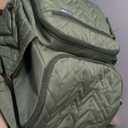 Skip Hop Diaper Bag Backpack: Forma, Multi-Function Baby Travel Bag with Changing Pad & Stroller Attachment, Sage
