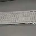 Logitech MK295 Wireless Mouse & Keyboard Combo with SilentTouch Technology, Full Numpad, Advanced Optical Tracking, Lag-Free Wireless, 90% Less Noise - Off White