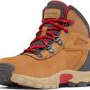 Columbia Youth Unisex Newton Ridge Amped ( Elk/Mountain Red, US 3)