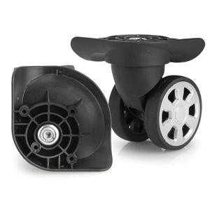 Zoofen Couple of Mute Replacement Luggage Suitcase Wheels Multi-Size Swivel Wheels(W045)