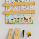 Vercraft Pack Kids Wall Mounted in School or at Home (Wood Color)